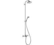 Душова система Hansgrohe Croma 220 Showerpipe (27223000) Душова система Hansgrohe Croma 220 Showerpipe (27223000)