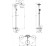 Душова система Hansgrohe Croma 220 Showerpipe (27223000)