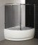 Шторка для ванни Balteco Linea, 155x153 (LINEA)