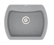 Кухонна мийка гранітна Vankor Norton, 63x51, сірий (NORTON NMP 01.63 GRAY) Кухонна мийка гранітна Vankor Norton, 63x51, сірий (NORTON NMP 01.63 GRAY)