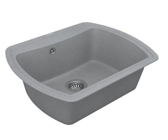 Кухонна мийка гранітна Vankor Norton, 63x51, сірий (NORTON NMP 01.63 GRAY)
