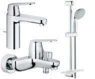 Комплект змішувачів 3 в 1 Grohe Eurosmart Cosmopolitan, хром (UA126112M0)