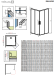 Душова кабіна Radaway Idea Black KDD, ліва, 120x120 (387064-54-01L)