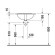 Умивальник врізний Duravit Duraplus, 60 (472560000)
