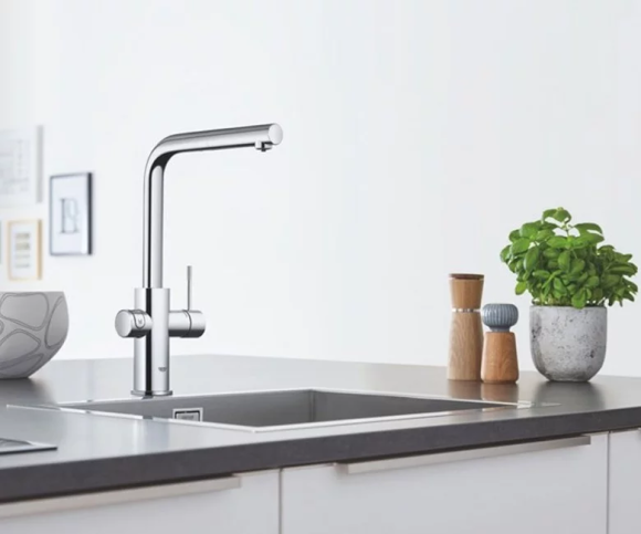 Змішувач для кухні Grohe Blue Home, одноважільний, хром (31539000)