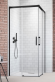 Душова кабіна Radaway Idea Black KDD, ліва, 80x80 (387061-54-01L)