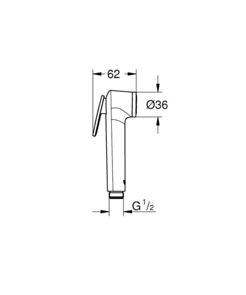 Гигиенический душ Grohe BauLoop (UA11104200)