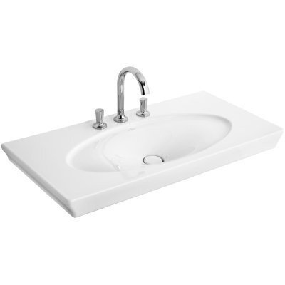 Умывальник подвесной Villeroy&Boch La Belle, 100 (612411R2)