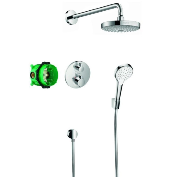 Душова система Hansgrohe Croma Select S/Ecostat S (27295000)