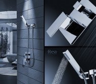 Змішувач для душу Rea Niro, одноважільний, хром (REA-B0054)