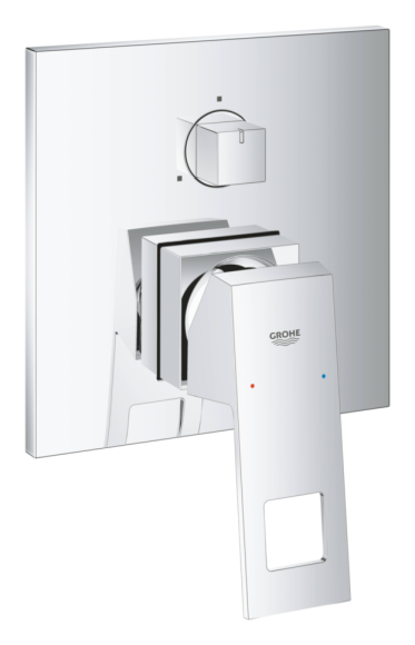 Змішувач для ванни Grohe Eurocube, одноважільний, хром (24094000)