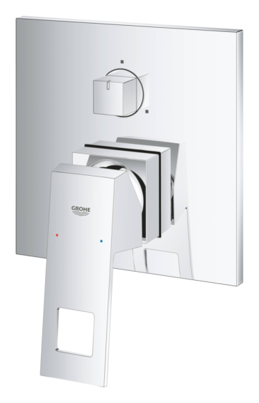 Змішувач для ванни Grohe Eurocube, одноважільний, хром (24094000)