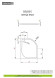 Душовий піддон Radaway Delos E, 90x80 (SDE9080-01L)