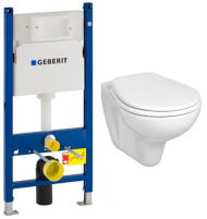 Комплект: Унітаз Kolo Idol + Інсталяція Geberit Duofix + Кришка Soft-Close (M1310002U+458.126.00.1+S110163410) Комплект: Унітаз Kolo Idol + Інсталяція Geberit Duofix + Кришка Soft-Close (M1310002U+458.126.00.1+S110163410)