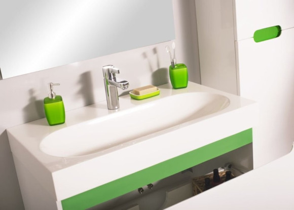 Тумба с умывальником Zelberg Lights, 80 (90800101)