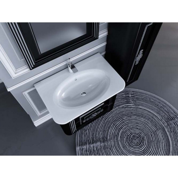 Дзеркало у ванну Botticelli Treviso, 80x80 (TM-80 BLK)