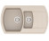 Кухонна мийка гранітна Vankor Norton, 86x51, бежевий (NORTON NMP 04.86 BEIGE)