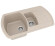 Кухонна мийка гранітна Vankor Norton, 86x51, бежевий (NORTON NMP 04.86 BEIGE)