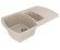 Кухонна мийка гранітна Vankor Norton, 86x51, бежевий (NORTON NMP 04.86 BEIGE)