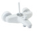 Смеситель для ванны Grohe Eurodisc, джойстик, белый (23431LS0)