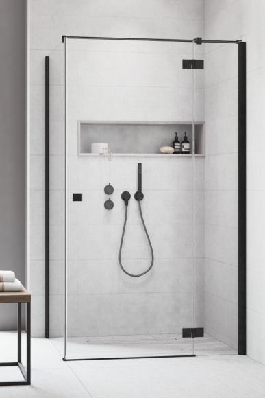 Душевая кабина Radaway Essenza New Black KDJ, левая, 90x90 (385044-54-01L) Душевая кабина Radaway Essenza New Black KDJ, левая, 90x90 (385044-54-01L)