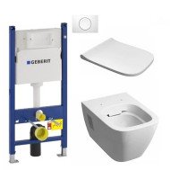 Комплект: Унітаз Kolo Modo + Інсталяція Geberit Duofix + Клавіша Delta 11 + Кришка Slim (L33120000+458.126.00.1+115.120.11.1+L30115000) Комплект: Унітаз Kolo Modo + Інсталяція Geberit Duofix + Клавіша Delta 11 + Кришка Slim (L33120000+458.126.00.1+115.120.11.1+L30115000)