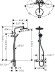 Душевая система Hansgrohe My Select Showerpipe 240 (26764400)