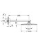Верхний душ Grohe Rainshower Allure (26054000)