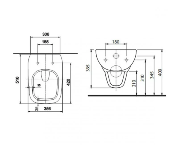 Унітаз підвісний Kolo Style Rimfree (L23120000)