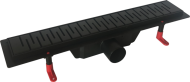 Душовий канал (трап) Styron, решітка Медіум, 50 (STY-M-50-FF)