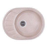 Кухонна мийка гранітна Cosh, 57x46, коричневий (COSH5845K806)
