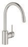Змішувач для кухні Grohe Concetto New, одноважільний, сріблястий (32663DC3)