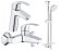 Комплект смесителей 3 в 1 Grohe Eurosmart, хром (UA123246M0)