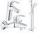 Комплект змішувачів 3 в 1 Grohe Eurosmart, хром (UA123246M0)