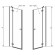 Душові двері Radaway Fuenta New DWJ 80R, праві (384012-01-01R)