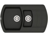 Кухонна мийка гранітна Vankor Norton, 86x51, чорний (NORTON NMP 04.86 BLACK)