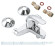 Смеситель для ванны Grohe Euroeco, однорычажный, хром (32743000)
