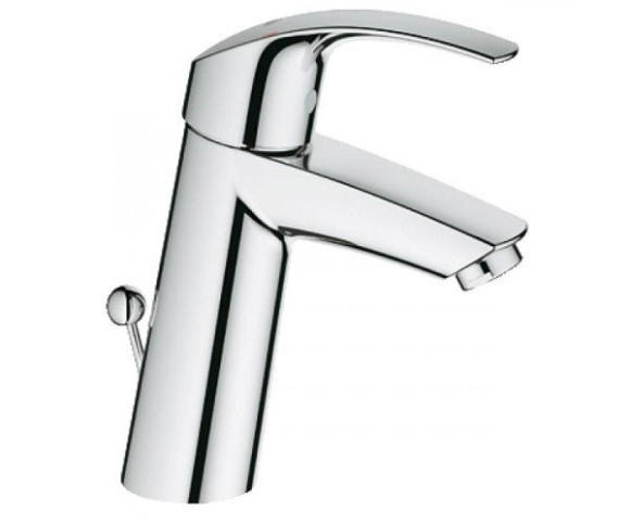Cмеситель для умывальника Grohe Eurosmart, однорычажный, хром (23322001)