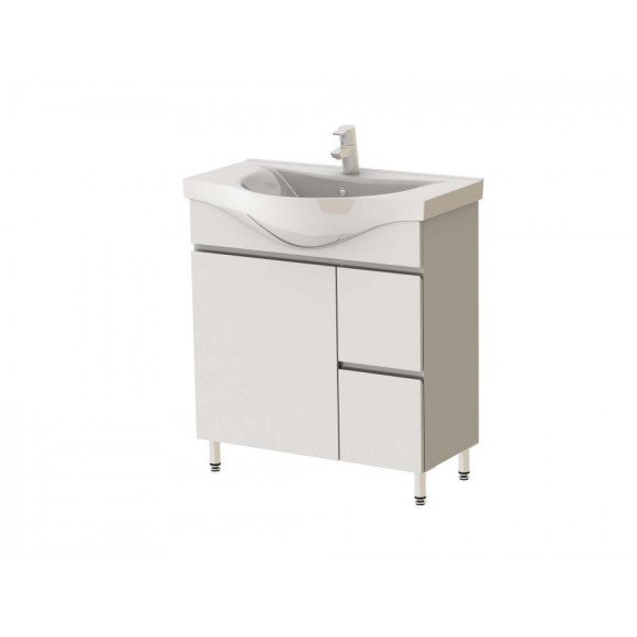 Тумба с умывальником Juventa Monica, 75 (М4-75WHITE)
