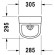 Пісуар Duravit D-Code (829300000)