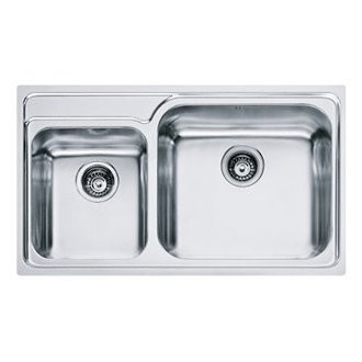Кухонная мойка стальная Franke GAX 620, 86x50 (101.0017.507)