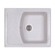 Кухонна мийка гранітна Cosh, 58x49, сірий (COSH5850K210)