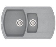 Кухонна мийка гранітна Vankor Norton, 86x51, сірий (NORTON NMP 04.86 GRAY)