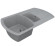 Кухонна мийка гранітна Vankor Norton, 86x51, сірий (NORTON NMP 04.86 GRAY)