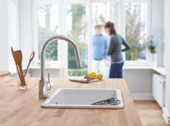Смеситель для кухни Grohe Concetto, однорычажный, хром (31483002)