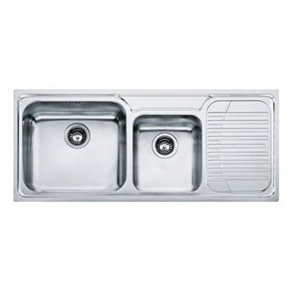 Кухонная мойка стальная Franke GAX 621, 116x50 (101.0017.506)
