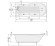 Ванна акриловая Pool Spa Muza, 170x75 (PWPH310ZN000000)