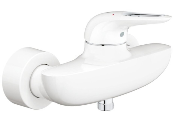 Змішувач для душу Grohe Eurostyle, одноважільний, білий (33590LS3)