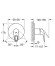 Cмеситель для душа Grohe Eurostyle, однорычажный, хром (24048003)