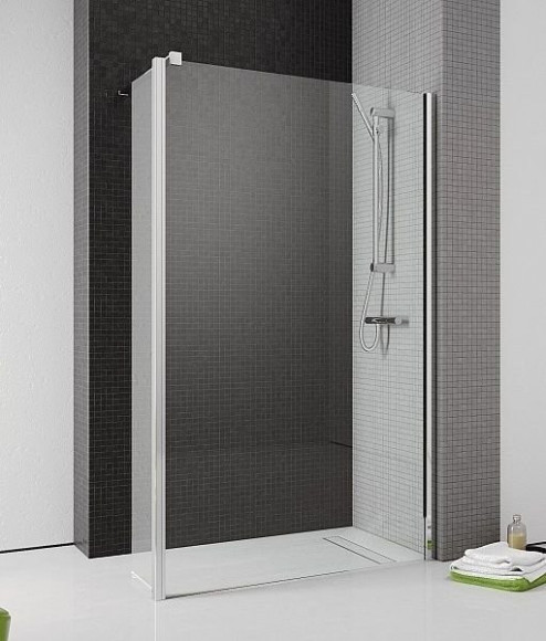 Душевая кабина Radaway Eos II Walk-In, левая, 100x100 (3799502-01L) Душевая кабина Radaway Eos II Walk-In, левая, 100x100 (3799502-01L)